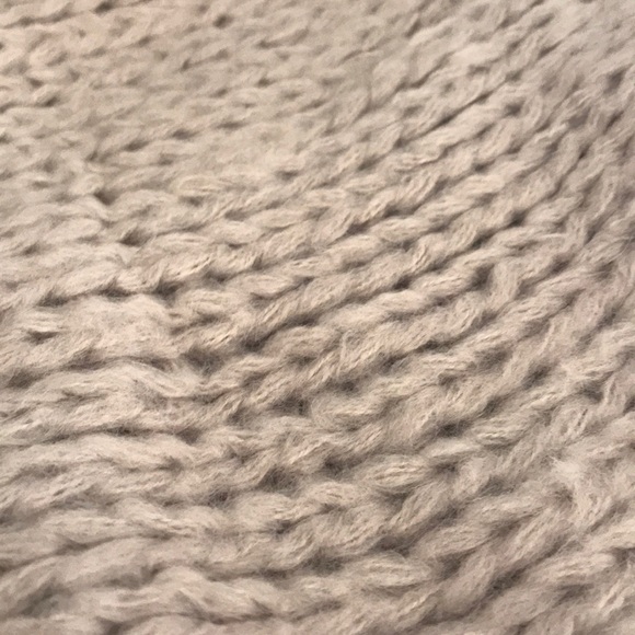 ❄️OATMEAL CHUNKY KNIT CARDIGAN - Picture 5 of 12